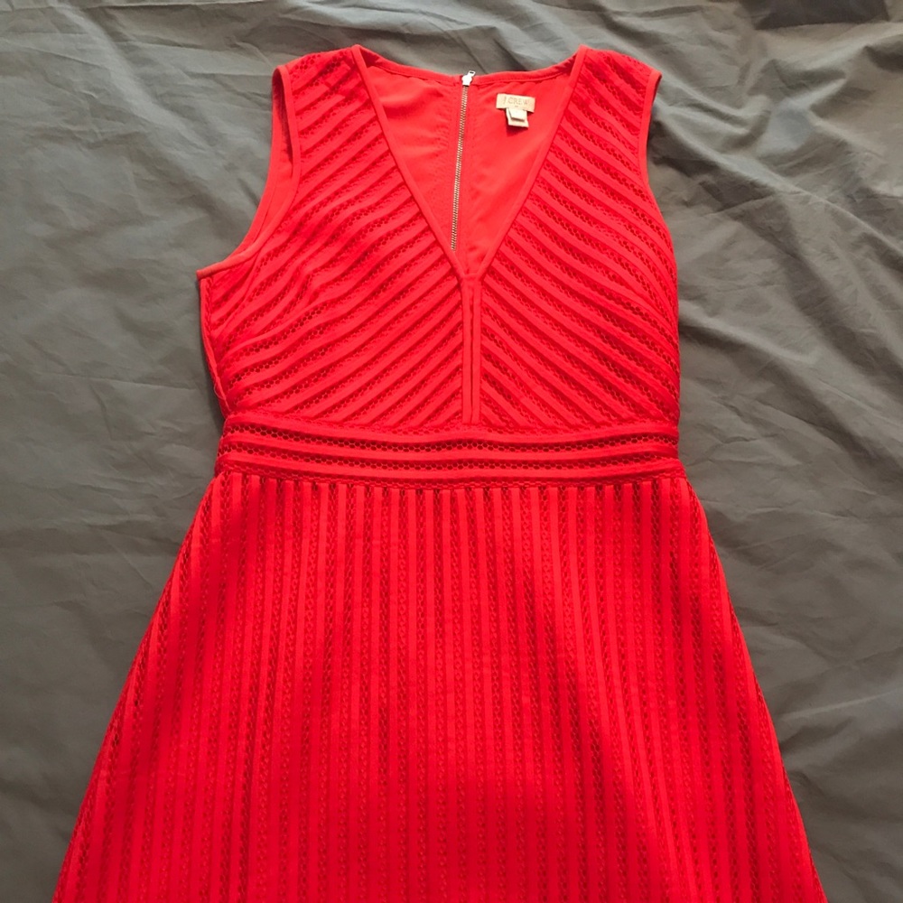 J. Crew Orange Dress